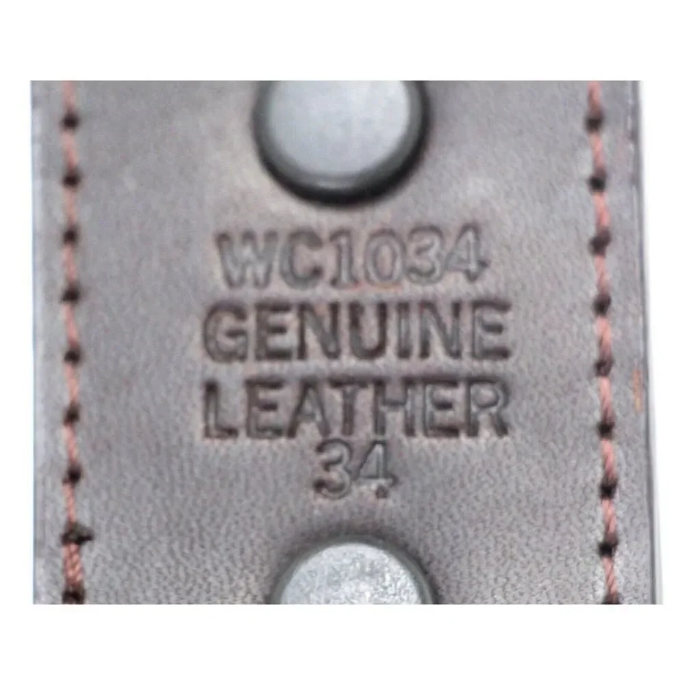 3D brown genuine